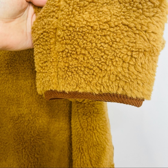 Anthropologie VIRGINIA Soft Sherpa Shirt Jacket Shacket 1X - Picture 14 of 14